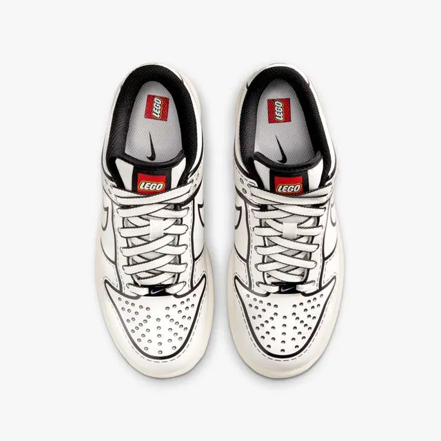 Nike Dunk Low x LEGO® Collection – Big Kids' Shoes van LEGO – productfoto 4 van 9