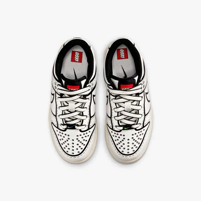 Nike Dunk Low x LEGO® Collection – Little Kids' Shoes von LEGO – Produktfoto 4 von 10