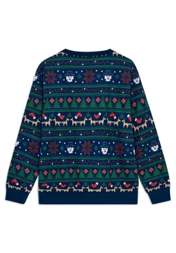 LEGO Adults Christmas Sweatshirt - Dark Blue (5009960) - afbeelding 1