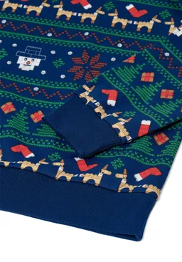 LEGO Adults Christmas Sweatshirt - Dark Blue (5009960) - afbeelding 2