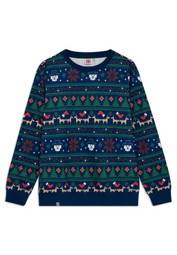 LEGO Adults Christmas Sweatshirt - Dark Blue (5009960)