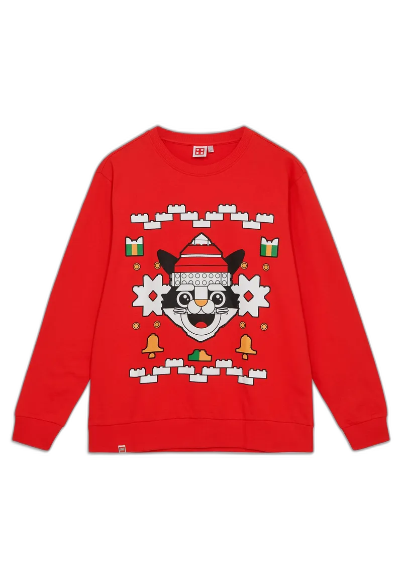 Adults Christmas Sweatshirt - Red