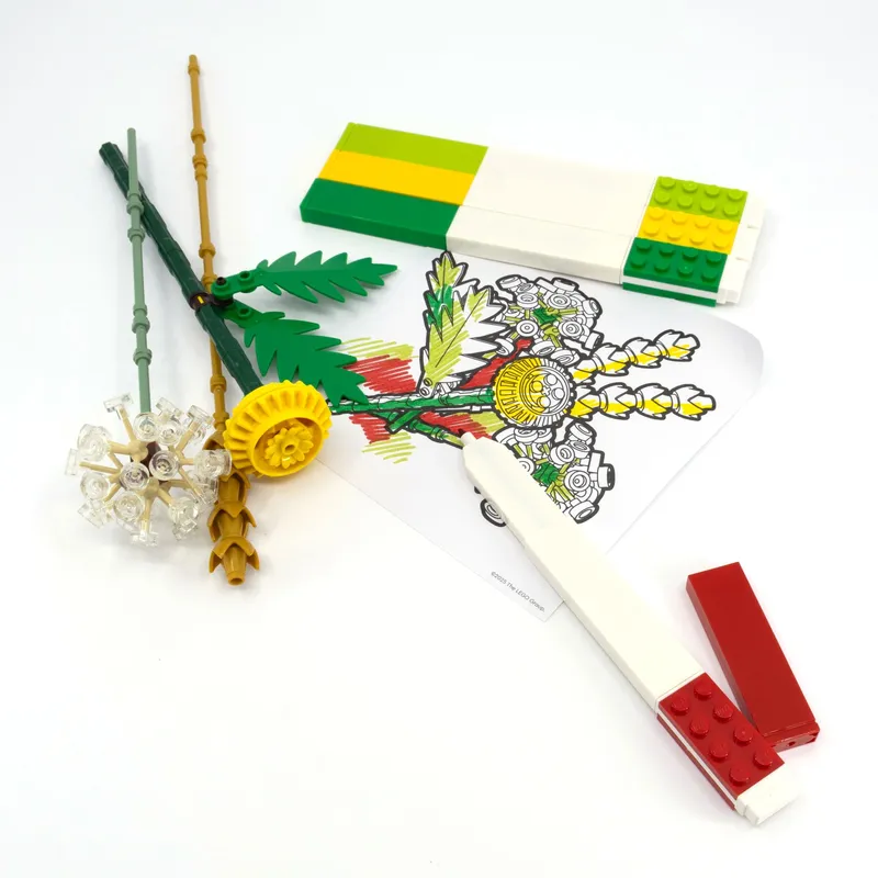 Creativity Set – Botanicals fra LEGO – produktfoto 4 af 8