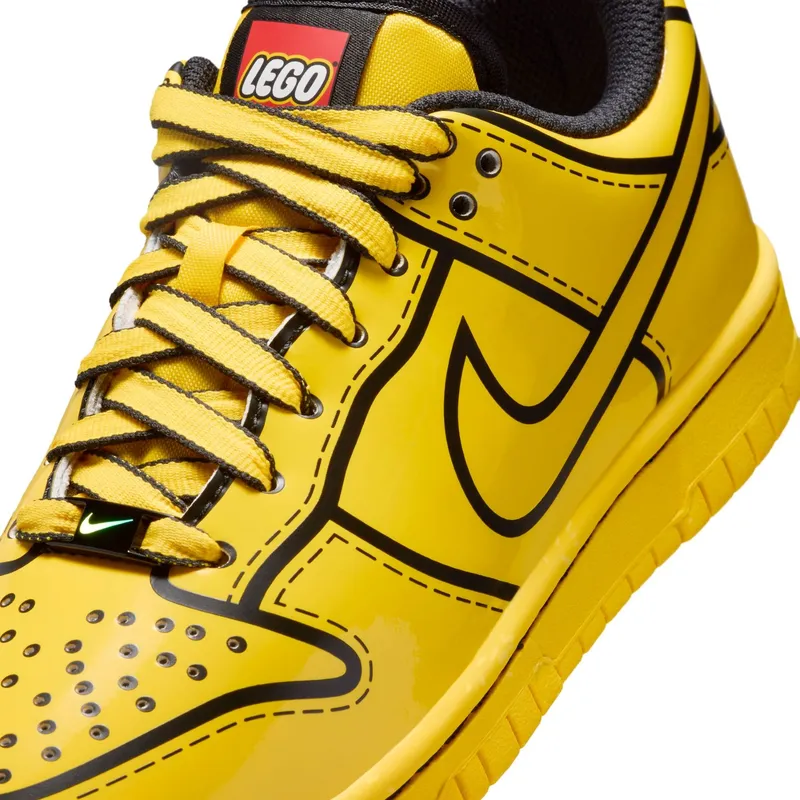 Nike Dunk Low x LEGO® Collection – Big Kids' Shoes von LEGO – Produktfoto 8 von 11
