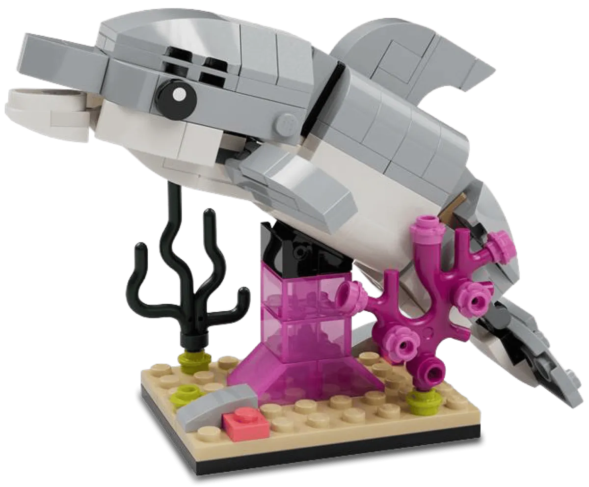 LEGO Mini Dolphin Stand (5010075)