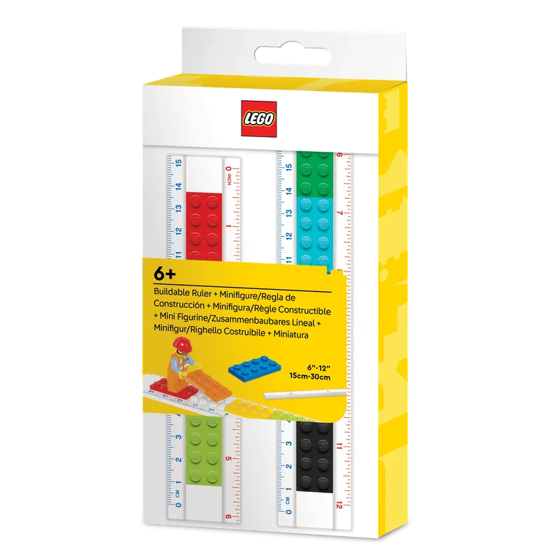 Ruler with Minifigure