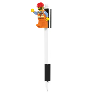 Pen Pal Gel Pen with Minifigure – Black by LEGO – product photo 2 of 2