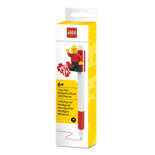 Pen Pal Gel Pen with Minifigure – Red by LEGO – product photo 1 of 2