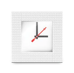 LEGO Wall Clock MOC (My Own Creation) – White (5010226) - Bild 1