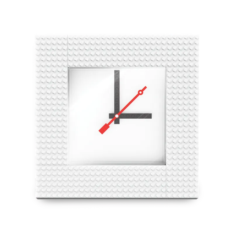 Wall Clock MOC (My Own Creation) – White från LEGO – produktbild 2 av 4
