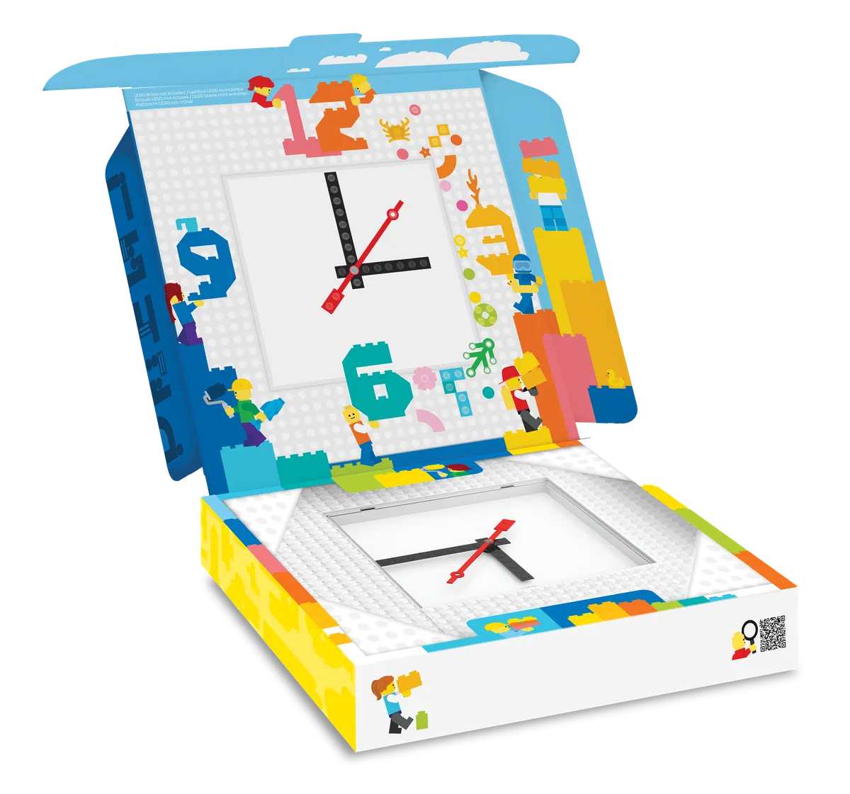 LEGO Wall Clock MOC (My Own Creation) – White (5010226) - Bild 2