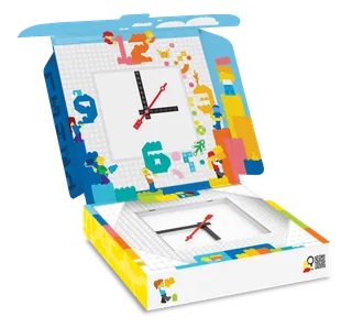Wall Clock MOC (My Own Creation) – White från LEGO – produktbild 3 av 4
