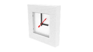 Wall Clock MOC (My Own Creation) – White från LEGO – produktbild 4 av 4