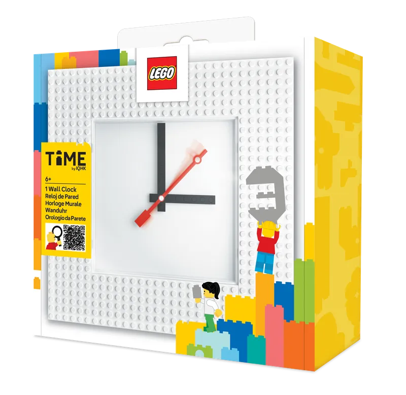 Wall Clock MOC (My Own Creation) – White