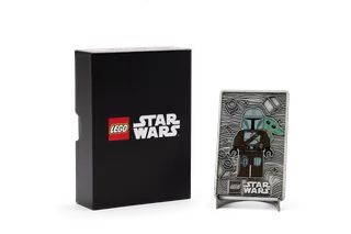 The Mandalorian™ and Grogu™ Metal Card by LEGO – product photo 2 of 2