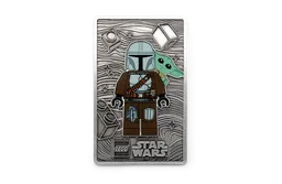 LEGO The Mandalorian™ and Grogu™ Metal Card (5010325)