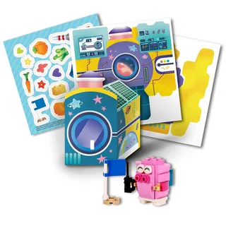 Desk Pets – Pig fra LEGO – produktfoto 3 af 5
