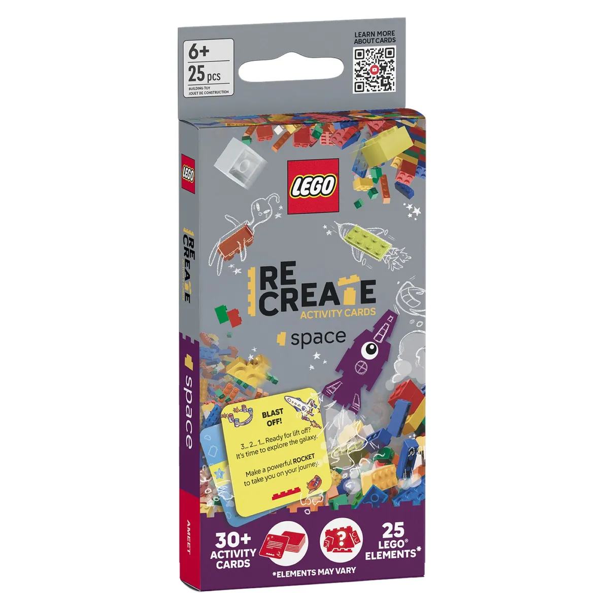 LEGO Recreate Activity Cards: Space (5010355) - Bild 1