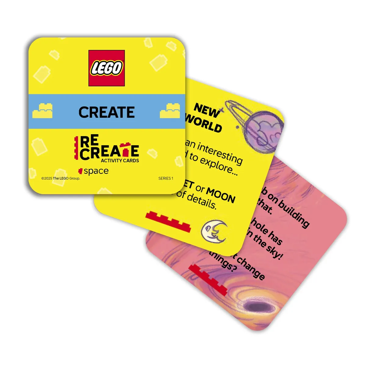 LEGO Recreate Activity Cards: Space (5010355) - Bild 3