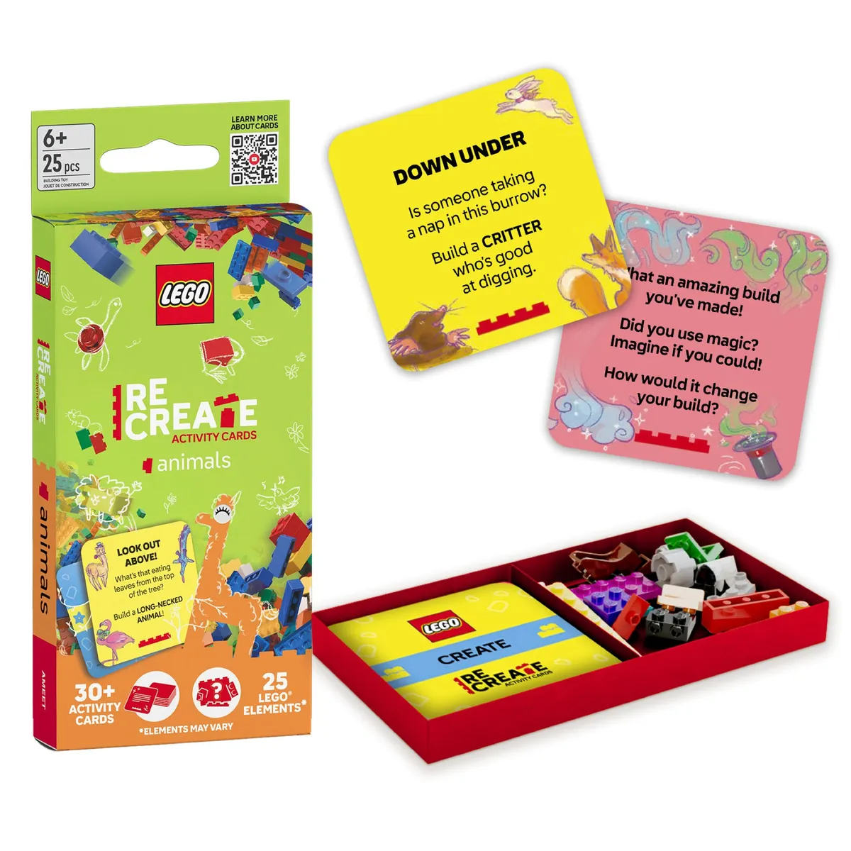 LEGO Recreate Activity Cards: Animals (5010356)