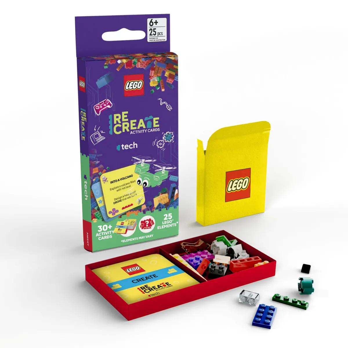LEGO Recreate Activity Cards: Tech (5010359) - Bild 6