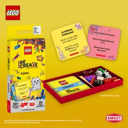 LEGO Recreate Activity Cards: Pets (5010360) - afbeelding 1