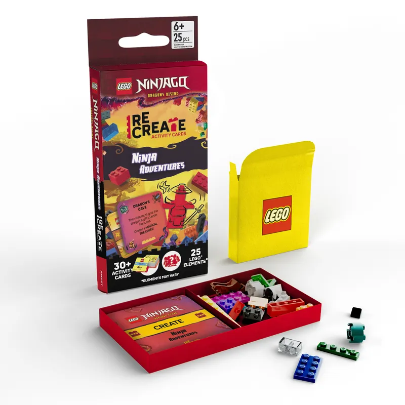 Recreate Activity Cards: Ninja Adventures