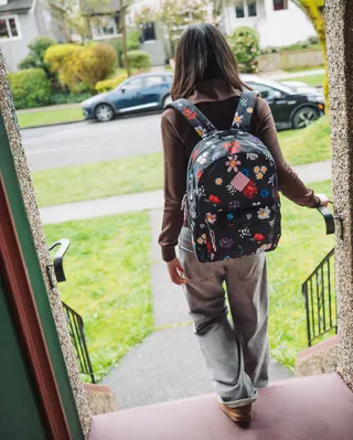 LEGO® Herschel Heritage™ Youth Backpack – Falling Florals fra LEGO – produktfoto 7 af 7