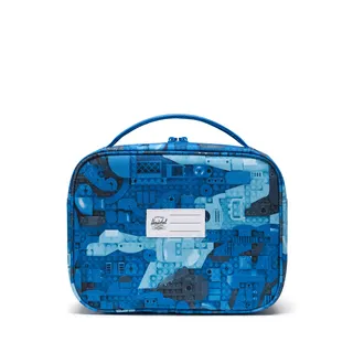Pop Quiz Lunch Box Little Herschel™ – Abstract Bricks Blue de LEGO – photo du produit 3 sur 5