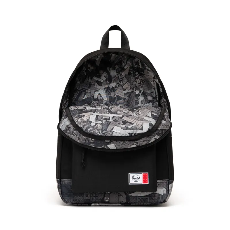 Herschel Heritage™ Backpack – Black + Abstract Bricks Black by LEGO – product photo 2 of 4