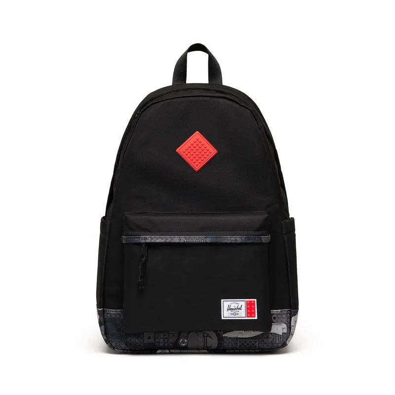Herschel Heritage™ Backpack – Black + Abstract Bricks Black by LEGO – product photo 1 of 4