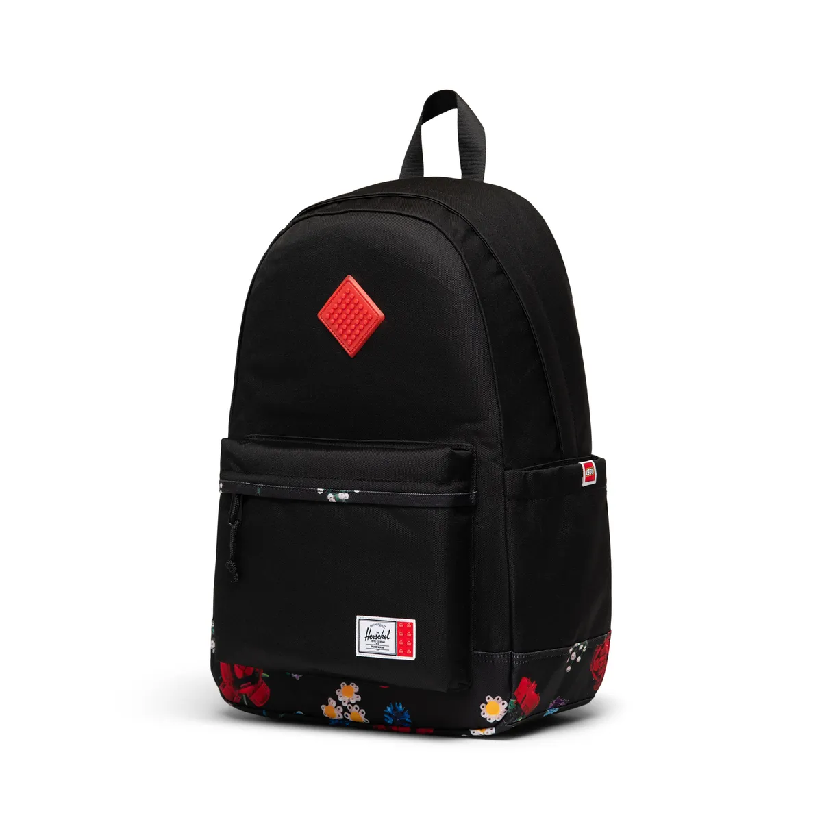 LEGO Herschel Heritage™ Backpack – Black + Falling Florals (5010435) - Bild 2