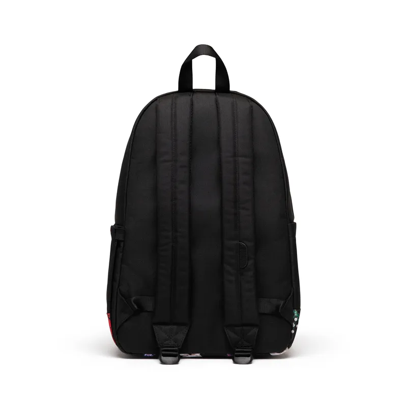 Herschel Heritage™ Backpack – Black + Falling Florals by LEGO – product photo 4 of 4