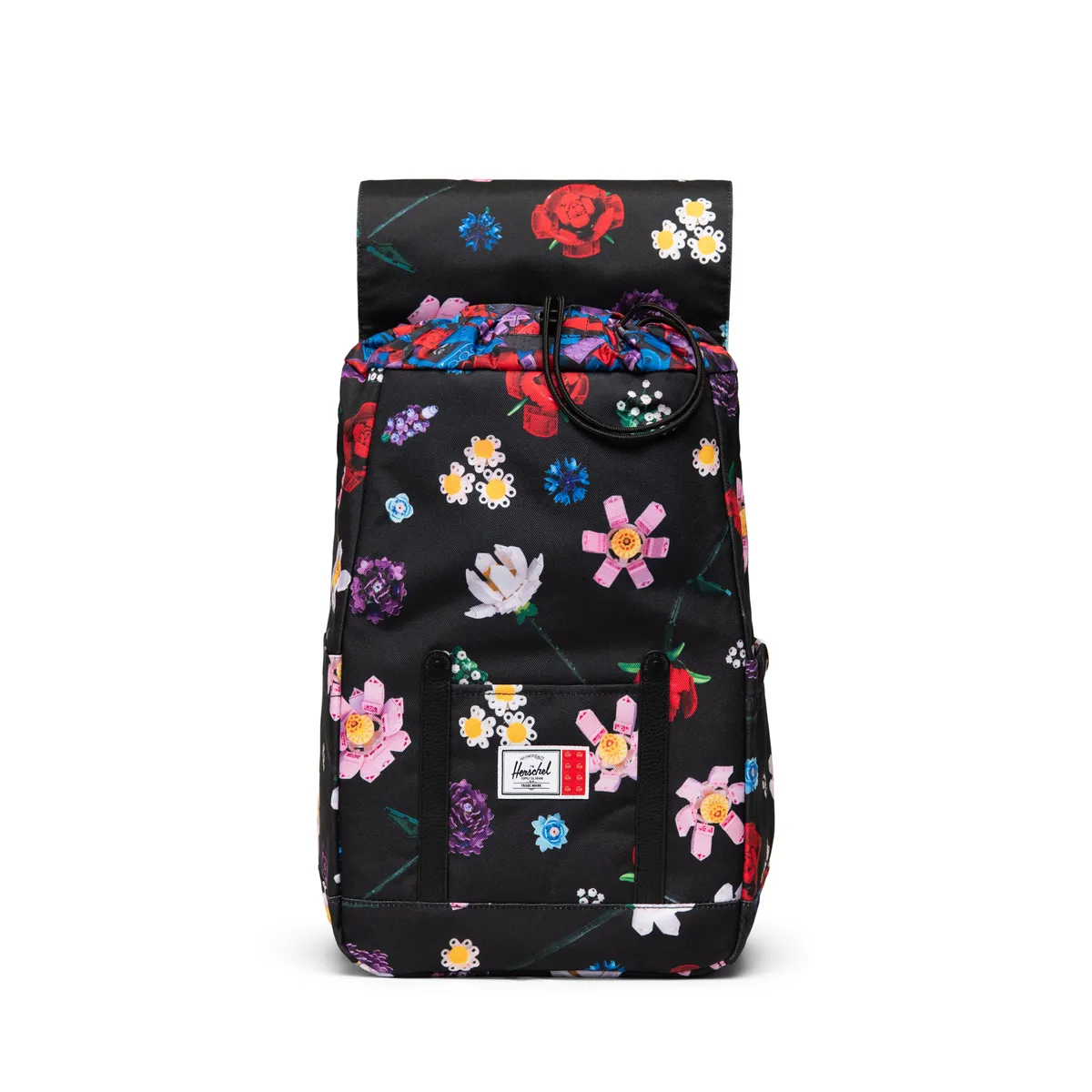 LEGO Herschel Retreat™ Small Backpack – Black/Falling Florals (5010439) - Bild 1