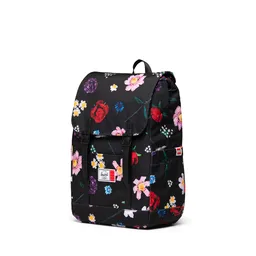 LEGO Herschel Retreat™ Small Backpack – Black/Falling Florals (5010439) - Bild 2