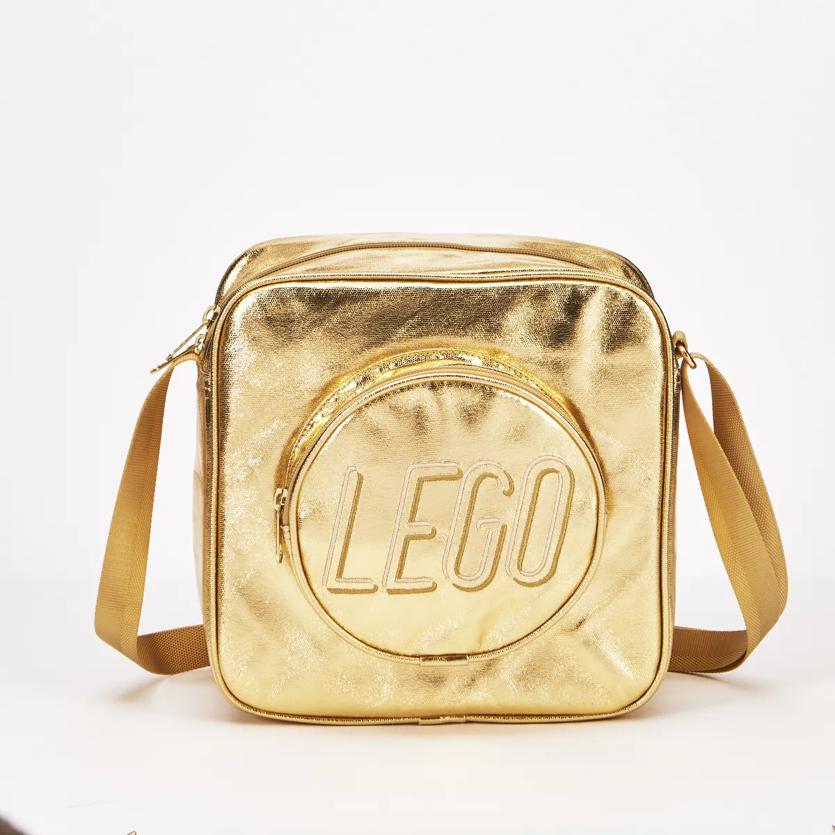 LEGO Small Brick Crossbody – Gold (5010892) - Bild 2