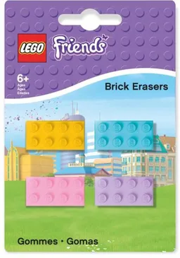 LEGO Friends Brick Erasers (51608)