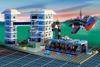 Airport van LEGO – productfoto