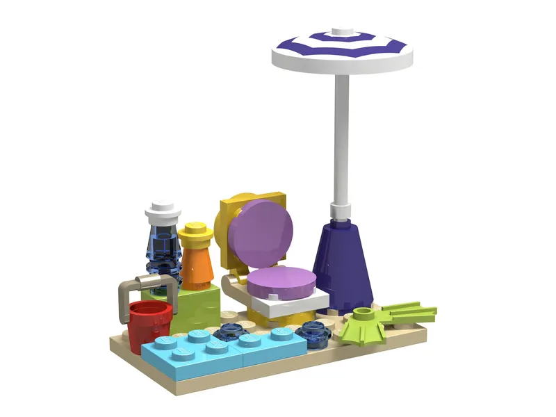 Summer Beach van LEGO – productfoto