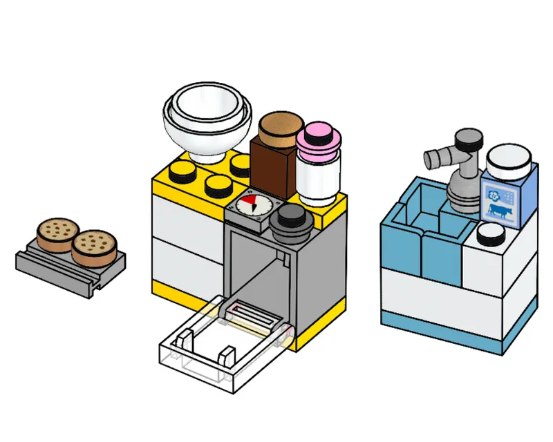 Cookie Kitchen de LEGO – photo du produit
