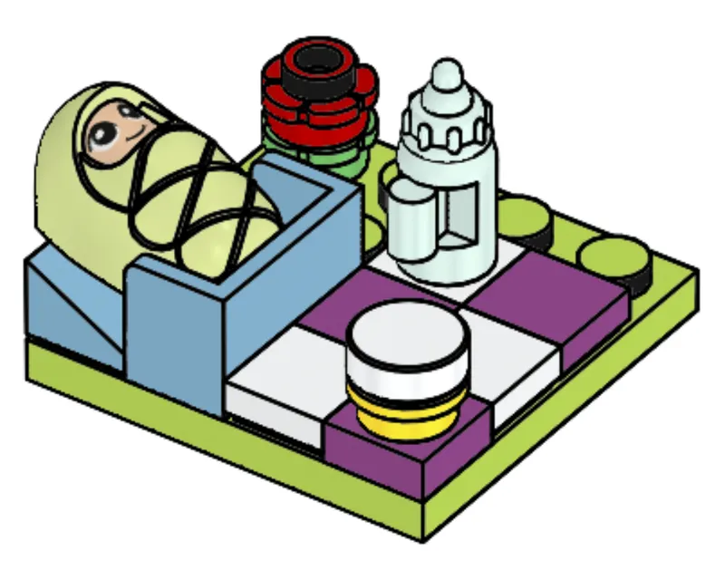 Baby's Picnic de LEGO – photo du produit