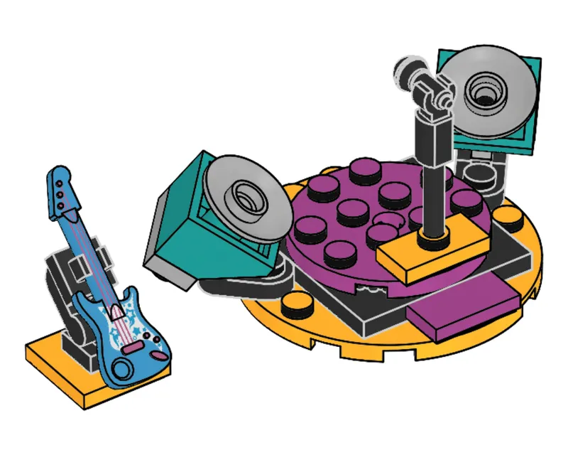 Andrea's Stage de LEGO – photo du produit