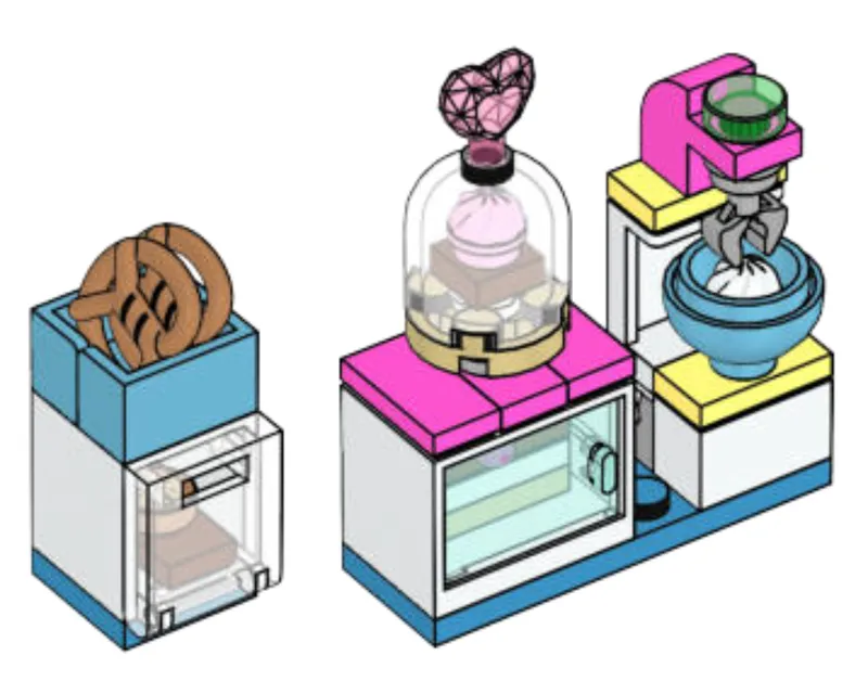 Olivia's Brilliant Bakery by LEGO – product photo