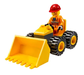 Mini Bulldozer von LEGO – Produktfoto