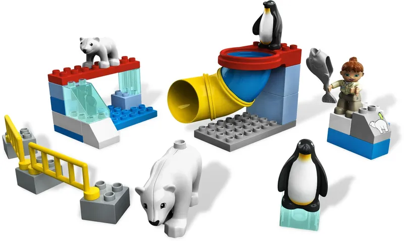 Polar Zoo: Plezier op het ijs in het LEGO DUPLO dierentuin