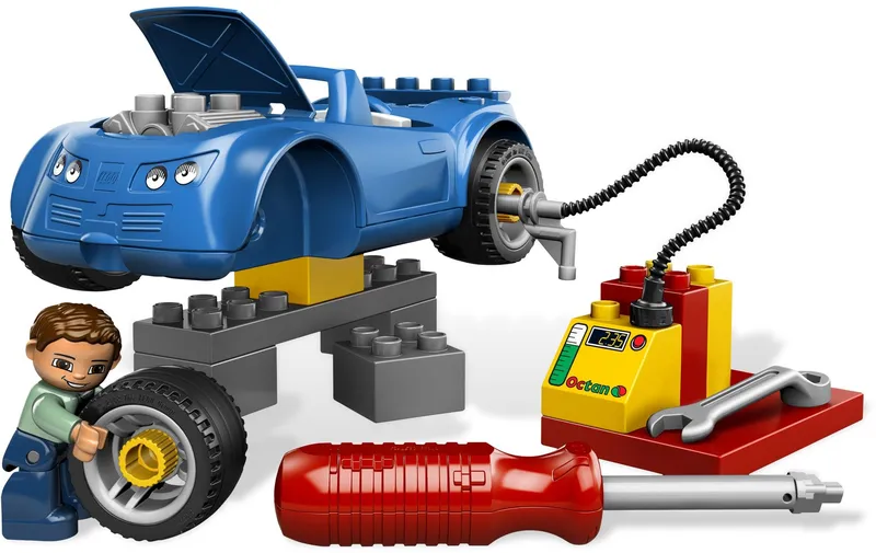 Petrol Station (Gas Station) von LEGO – Produktfoto