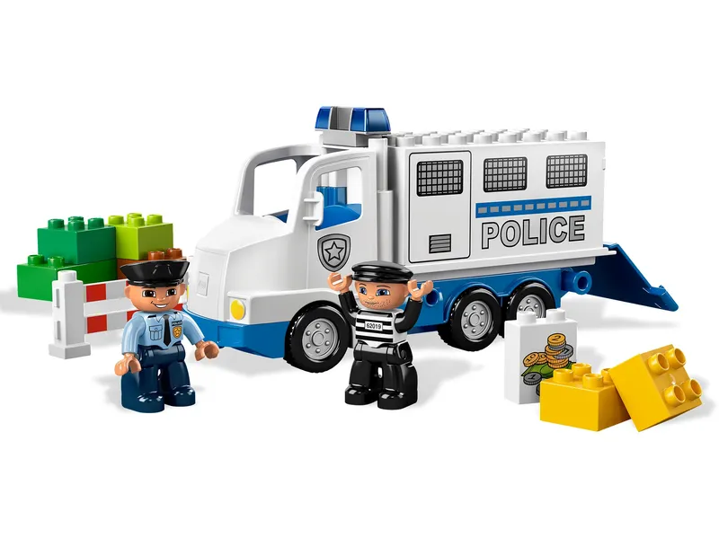 Politie truck: Vang de bankoverval met deze DUPLO set