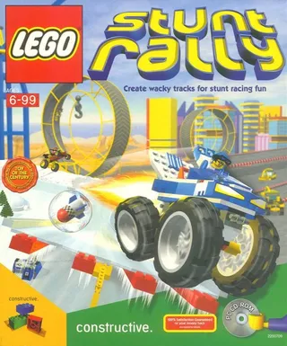 Stunt Rally - PC CD-ROM by LEGO – product photo