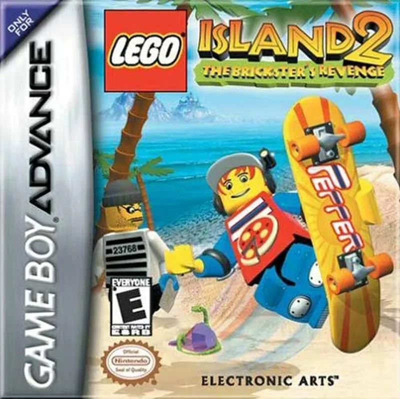 Island 2: The Bricksters Revenge - Game Boy Advance von LEGO – Produktfoto