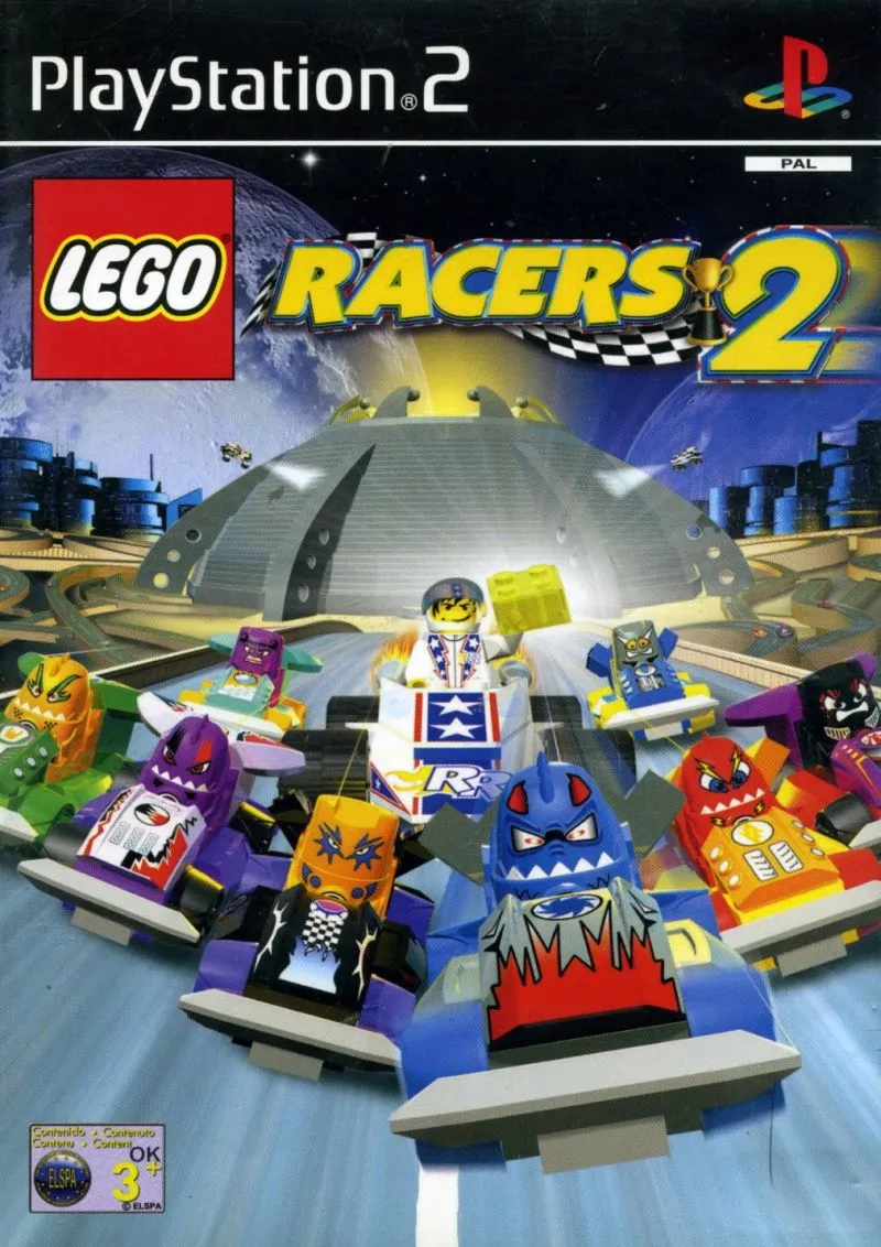 Racers 2 - PS2 van LEGO – productfoto